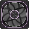 Вентилятор для корпуса Formula Air Fusion 1 Reverse ARGB 120х120x28 черный 4-pin 31.12дБ (AIR FUSION 1 BK REVERSE) Ret