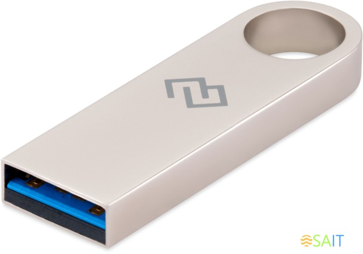 Флеш Диск Digma 64GB DRIVE3 DGFUL064A30SR USB3.0 серебристый
