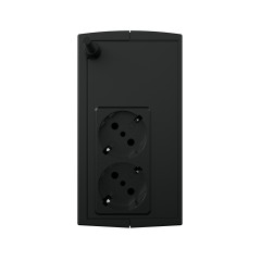 ИБП CyberPower UTC650E, Line-Interactive, 650VA/360W, 2 Schuko розетки, Black, 0.84х0.159х0.252м., 3.8кг. CyberPower UTC650E