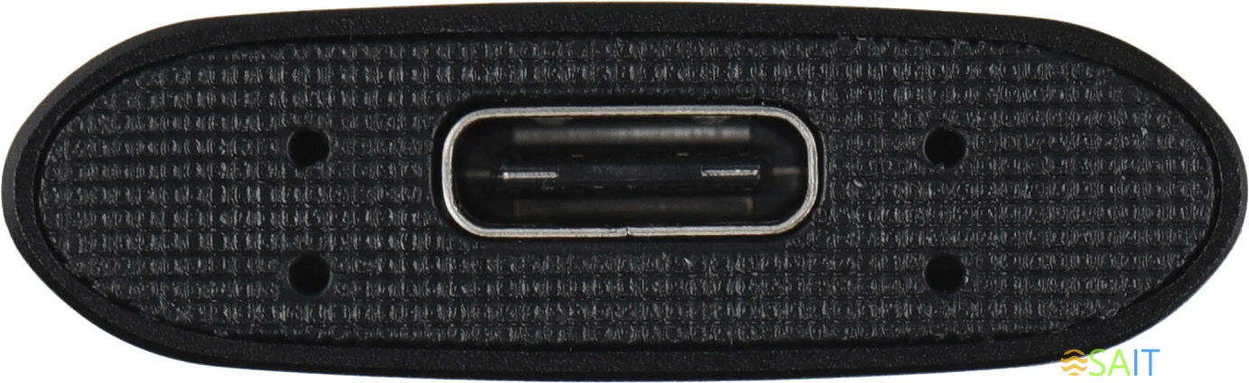 Накопитель SSD Netac USB-C 500Gb NT01ZSLIM-500G-32BK Z Slim 1.8" черный