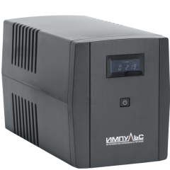 ИБП ЮНИОР СМАРТ 2200, 2200/1320 ВА/Вт, LCD, USB, RJ11/RJ45, IEC-C13x6 Импульс JS22211