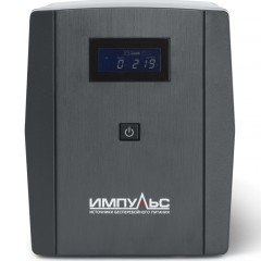 ИБП ЮНИОР СМАРТ 2200, 2200/1320 ВА/Вт, LCD, USB, RJ11/RJ45, IEC-C13x6 Импульс JS22211