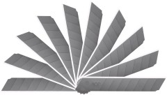 Лезвия Deli E78000 Expert шир.лез.18мм сталь (упак.:10шт) пласт.кор.