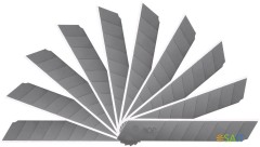 Лезвия Deli E78000 Expert шир.лез.18мм сталь (упак.:10шт) пласт.кор.