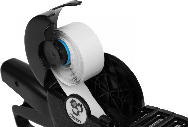 Этикет пистолет Open T117 A трехстрочный прямоугольная 29x28 11x11x7 ассорти