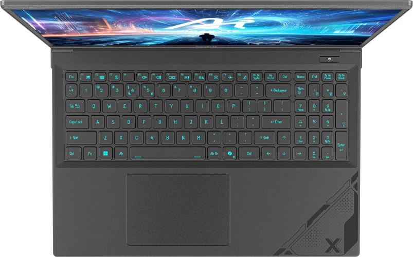 Ноутбук Gigabyte G6X Core i7 13650HX 16Gb SSD512Gb NVIDIA GeForce RTX4050 6Gb 16" IPS FHD+ (1920x1200) Free DOS grey WiFi BT Cam (9MG-42KZ853SD)