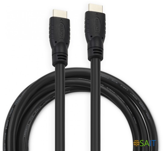 Кабель аудио-видео Buro HDMI 2.0 HDMI (m)/HDMI (m) 7м. позолоч.конт. черный (BHP HDMI 2.0-7)