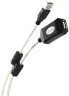 Кабель-адаптер VCOM USB 2.0 Type-AM - USB 2.0 Type-AF 25м