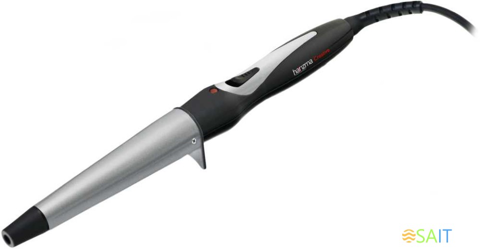 Щипцы Harizma Creative 50Вт черный макс.темп.:180С покрытие:керамико-турмалиновое (H10303-19)