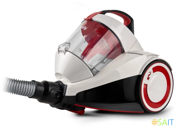 Пылесос Domfy DSC-VC505 2000Вт белый/красный