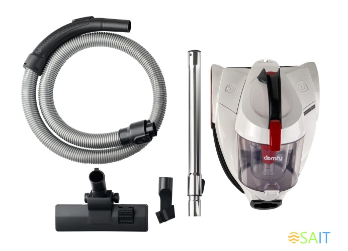 Пылесос Domfy DSC-VC505 2000Вт белый/красный