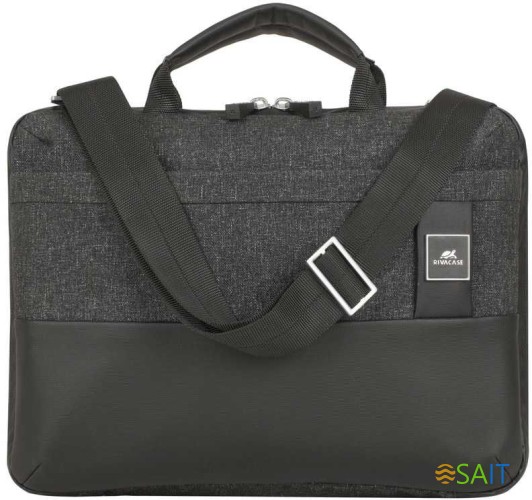 Сумка для ноутбука 13.3" Riva 8823 черный полиэстер