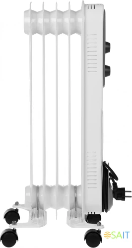 Радиатор масляный Royal Clima PIEMONTE ROR-P5-1000M 1000Вт белый/серый