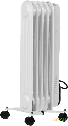 Радиатор масляный Royal Clima PIEMONTE ROR-P5-1000M 1000Вт белый/серый