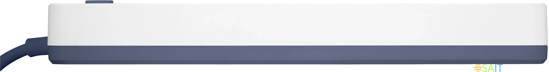 Сетевой фильтр Powercom SP-06W 1.8М 1.8м (6 розеток) белый/серый (коробка)