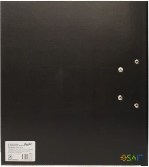 Папка-регистратор Silwerhof A4 50мм двусторон.ПВХ черный мет.окант. сборная (упак.:2шт)