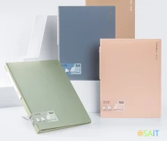 Папка с 40 прозр.вклад. Deli Nusign NS168 A4 пластик ассорти