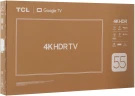 Телевизор LED TCL 55" 55P6K черный 4K Ultra HD 60Hz DVB-T DVB-T2 DVB-C DVB-S DVB-S2 USB WiFi Smart TV (RUS)