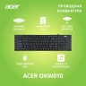 Клавиатура Acer OKW010 черный USB slim Multimedia (ZL.KBDEE.002)