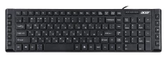 Клавиатура Acer OKW010 черный USB slim Multimedia (ZL.KBDEE.002)