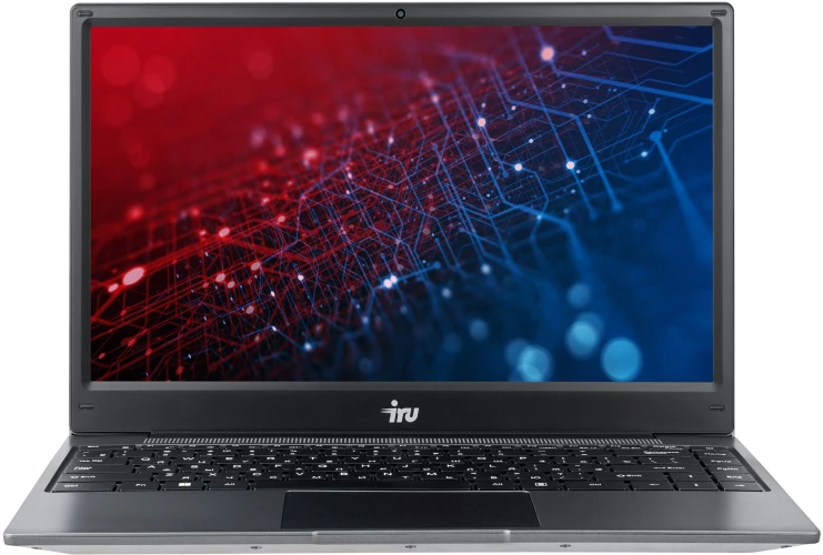 Ноутбук IRU Калибр 14TLH Core i5 1135G7 8Gb SSD256Gb Intel Iris Xe graphics 14.1" IPS FHD (1920x1080) Free DOS grey WiFi BT Cam 4500mAh (1912675)