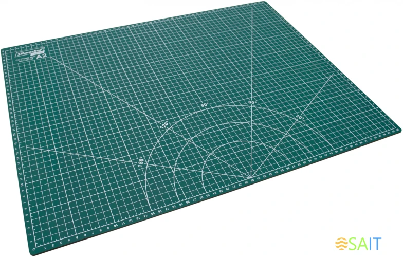 Подкладка для резки Silwerhof Create A2 420x594мм пластик зеленый