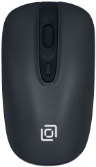 Мышь Оклик 600MW черный оптическая 1600dpi беспров. USB 4but (1487915)
