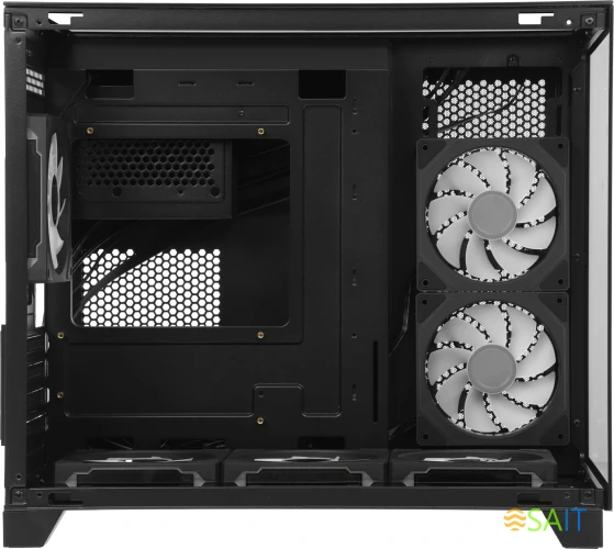 Корпус Formula Crystal Z9ML Floe черный без БП mATX 1xUSB3.0 1xUSB3.1 audio bott PSU