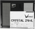 Корпус Formula Crystal Z9ML Floe черный без БП mATX 1xUSB3.0 1xUSB3.1 audio bott PSU