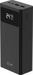 Мобильный аккумулятор Cactus CS-PBFSKA-30000 30000mAh 22.5W 4.5A USB-A/USB-C черный