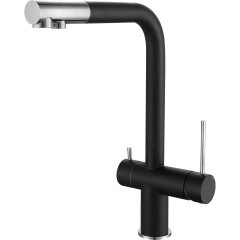 Смеситель RIVELATO Rivelato 1523513 nero cromo