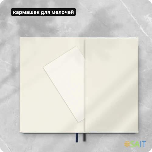 Блокнот Moleskine CLASSIC SOFT QP611B20 Pocket 90x140мм 192стр. линейка мягкая обложка синий сапфир