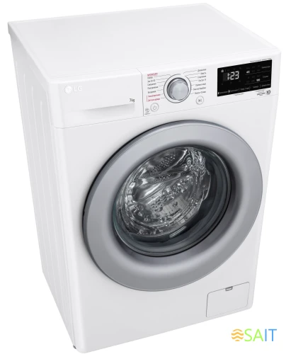Стиральная машина LG F2V3HS4W класс: A загр.фронтальная макс.:7кг белый инвертор
