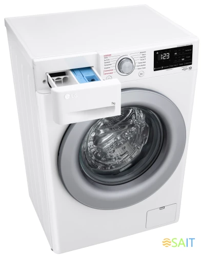 Стиральная машина LG F2V3HS4W класс: A загр.фронтальная макс.:7кг белый инвертор