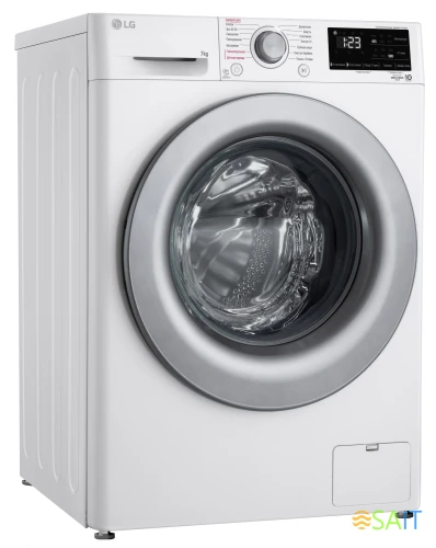 Стиральная машина LG F2V3HS4W класс: A загр.фронтальная макс.:7кг белый инвертор