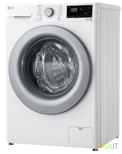 Стиральная машина LG F2V3HS4W класс: A загр.фронтальная макс.:7кг белый инвертор