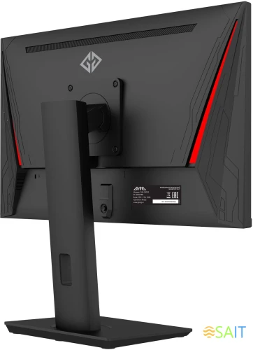 Монитор GMNG 23.8" Gaming GM-24F03 черный IPS LED 3ms 16:9 HDMI матовая HAS Piv 300cd 178гр/178гр 1920x1080 180Hz G-Sync FreeSync DP FHD 4.6кг