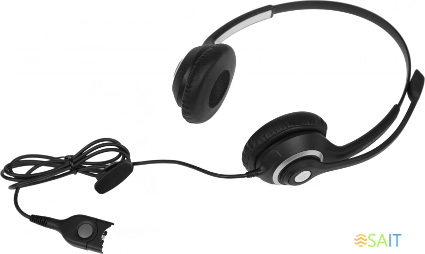 Наушники с микрофоном Epos Sennheiser SC 260 ED черный 1м накладные оголовье (1000515)