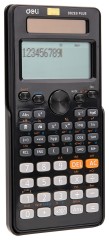 Калькулятор научный Deli ED82ES черный 10+2-разр.