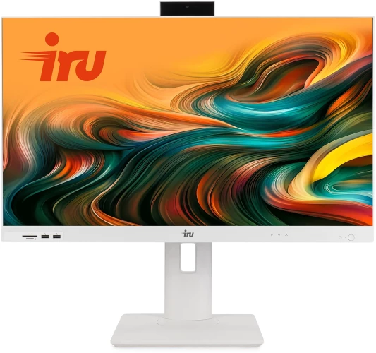 Моноблок IRU Strato 27" QHD i5 1235U (1.3) 16Gb SSD512Gb Iris Xe CR Windows 11 Professional GbitEth WiFi BT 65W Cam белый 2560x1440