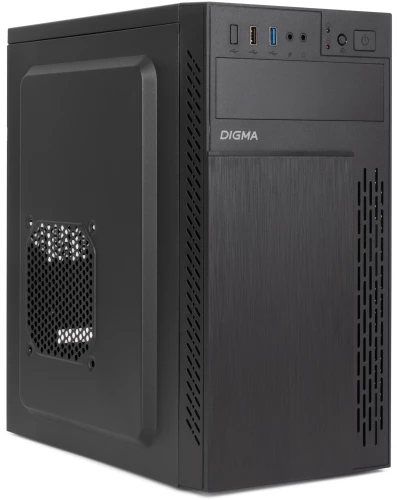Корпус Digma DCC-MN301 черный без БП mATX 1x80mm 2x120mm 1xUSB2.0 1xUSB3.0 audio