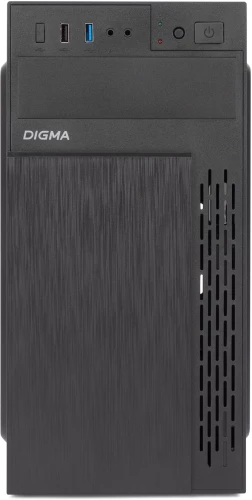 Корпус Digma DCC-MN301 черный без БП mATX 1x80mm 2x120mm 1xUSB2.0 1xUSB3.0 audio