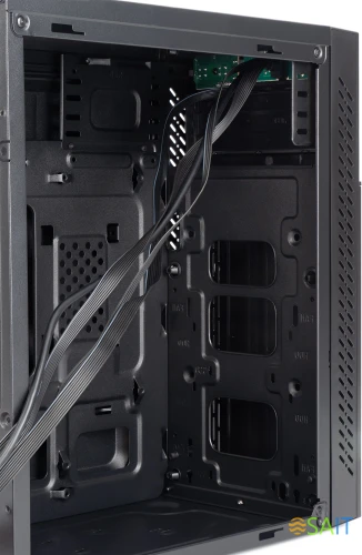 Корпус Digma DCC-MN301 черный без БП mATX 1x80mm 2x120mm 1xUSB2.0 1xUSB3.0 audio