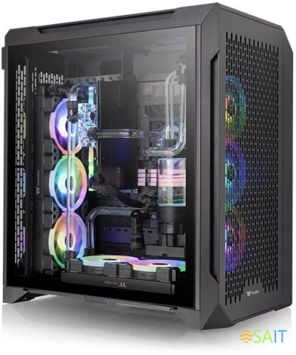 Корпус Thermaltake CTE C700 Air черный без БП ATX 12x120mm 8x140mm 2x200mm 2xUSB3.0 audio bott PSU