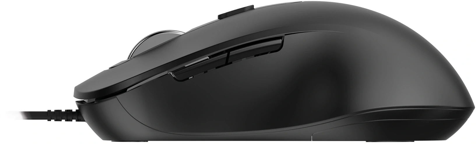 Мышь Оклик 211M черный оптическая 2400dpi USB для ноутбука 6but