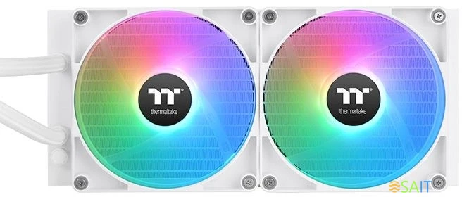 Система водяного охлаждения Thermaltake TH280 V2 Snow ARGB Soc-AM5/AM4/1200/1700/1851 белый 4-pin 34.7dB Al+Cu Ret (CL-W377-PL14SW-A)