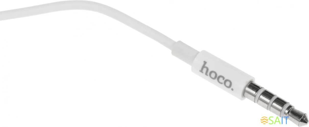 Гарнитура вкладыши Hoco M55 1.2м белый проводные в ушной раковине