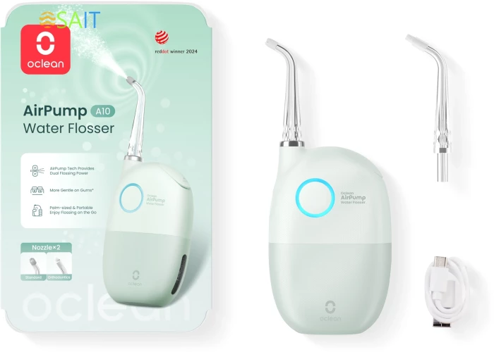 Ирригатор Oclean AirPump A10 W7602 зеленый