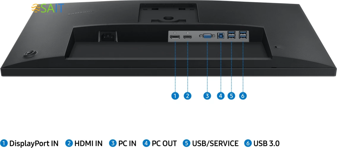 Монитор Samsung 27" S27C430GAIXCI черный IPS LED 4ms 16:9 HDMI матовая HAS Piv 1000:1 250cd 178гр/178гр 1920x1080 100Hz VGA FHD USB 5.6кг