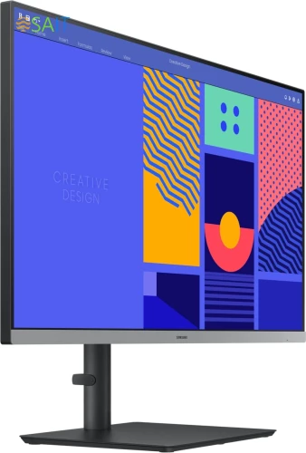 Монитор Samsung 27" S27C430GAIXCI черный IPS LED 4ms 16:9 HDMI матовая HAS Piv 1000:1 250cd 178гр/178гр 1920x1080 100Hz VGA FHD USB 5.6кг